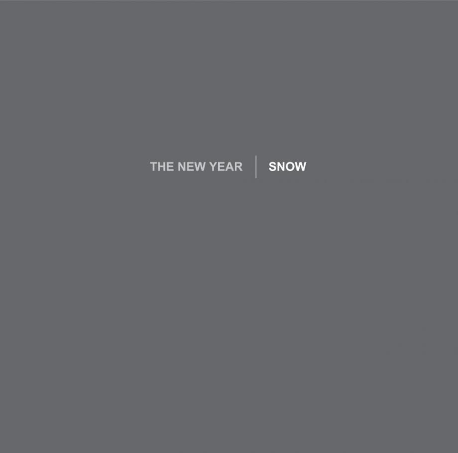 The New Year - "Snow" Cover The New Year - "Snow" Cover