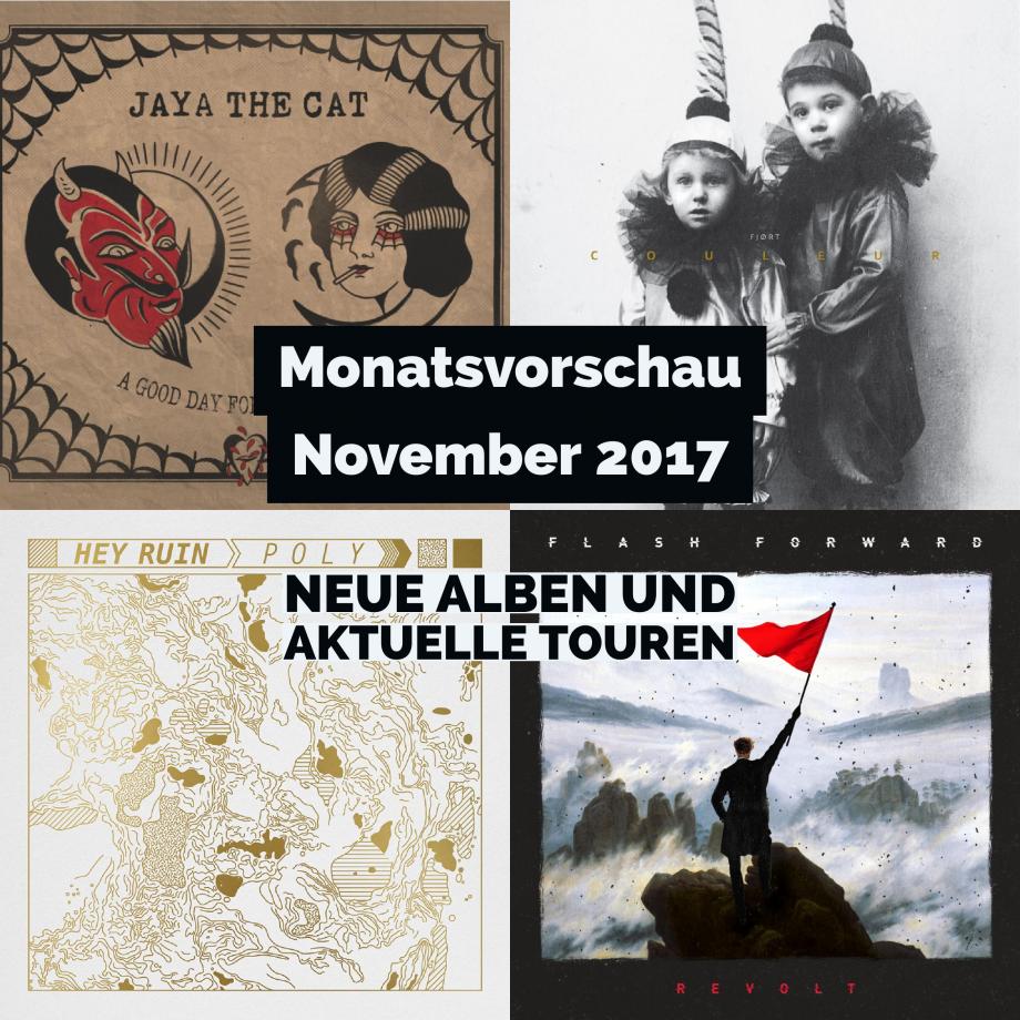 Monatsvorschau November 2017 Monatsvorschau November 2017