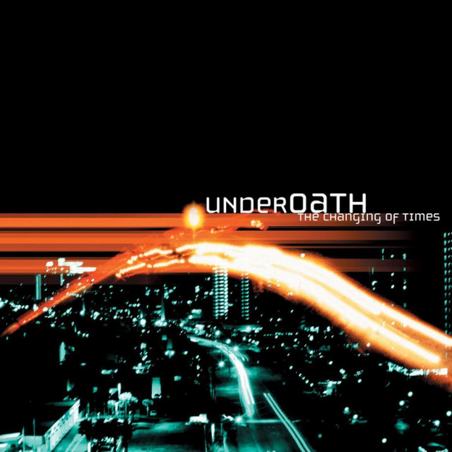 UnderOath verschwommenes Bild einer Stadt bei Nacht
