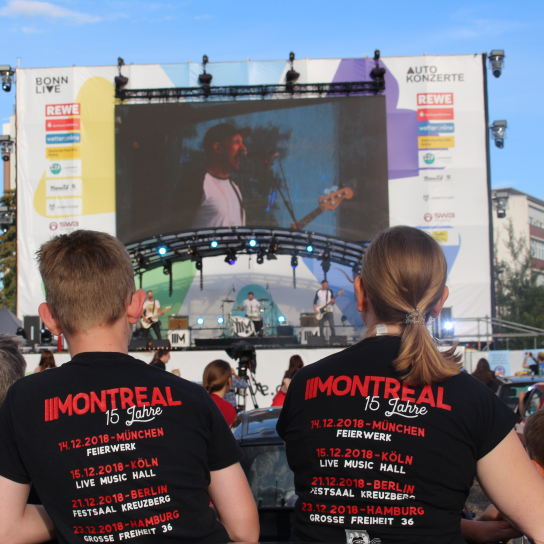 Montreal im Autokino Bonn